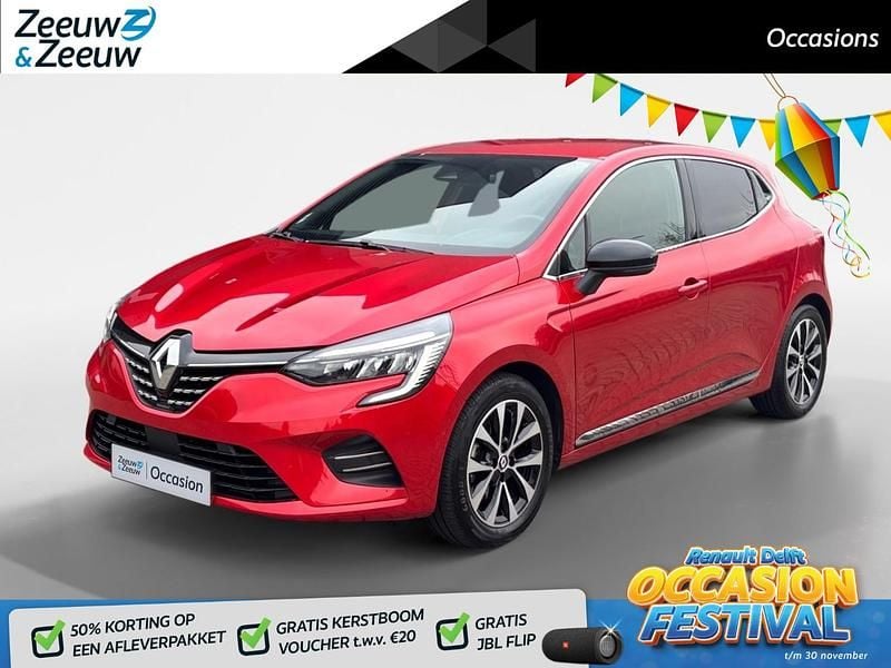 Rood Gebruikt 2022 Renault Clio V Techno Hatchback | € 18.935 (Goede deal) - Afbeelding 1/4