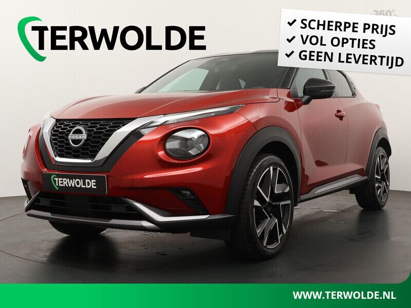 Rood Nieuw 2025 Nissan Juke SUV | € 33.845 - Afbeelding 1/3