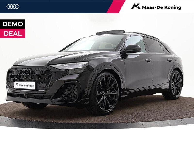 Zwart Gebruikt 2025 Audi Q8 Proline SUV | € 109.990 (Eerlijke prijs) - Afbeelding 1/4
