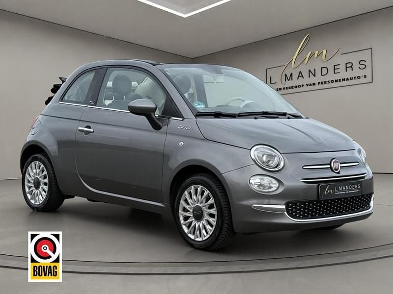Grijs Occasion 2022 Fiat 500C Dolcevita Cabriolet | € 15.995 (Eerlijke prijs) - Afbeelding 1/4