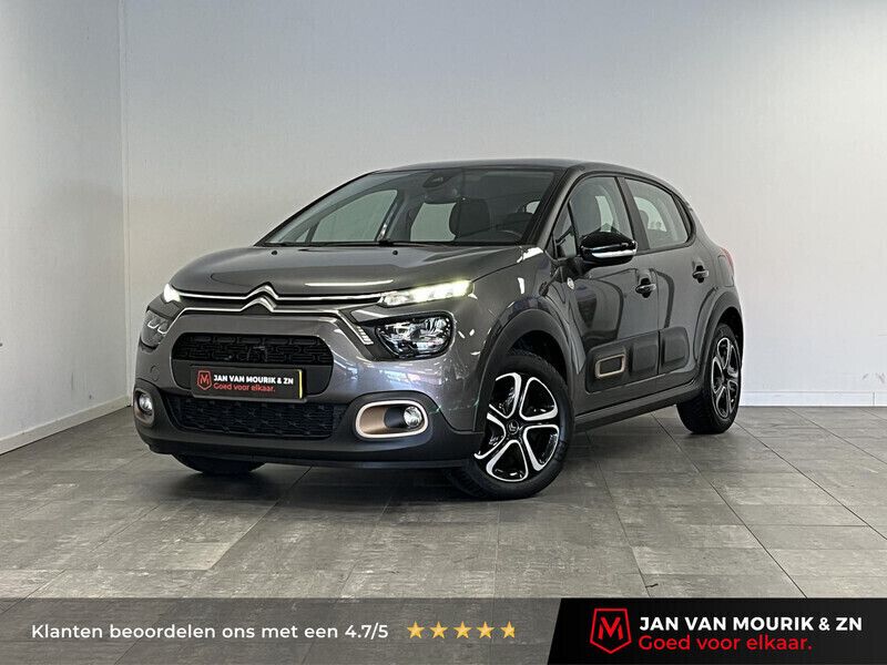 Grijs Gebruikt 2022 Citroën C3 PureTech Hatchback | € 13.740 (Goede deal) - Afbeelding 1/4