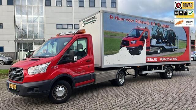 Rood Gebruikt 2019 Ford Transit Van | € 22.750 - Afbeelding 1/4