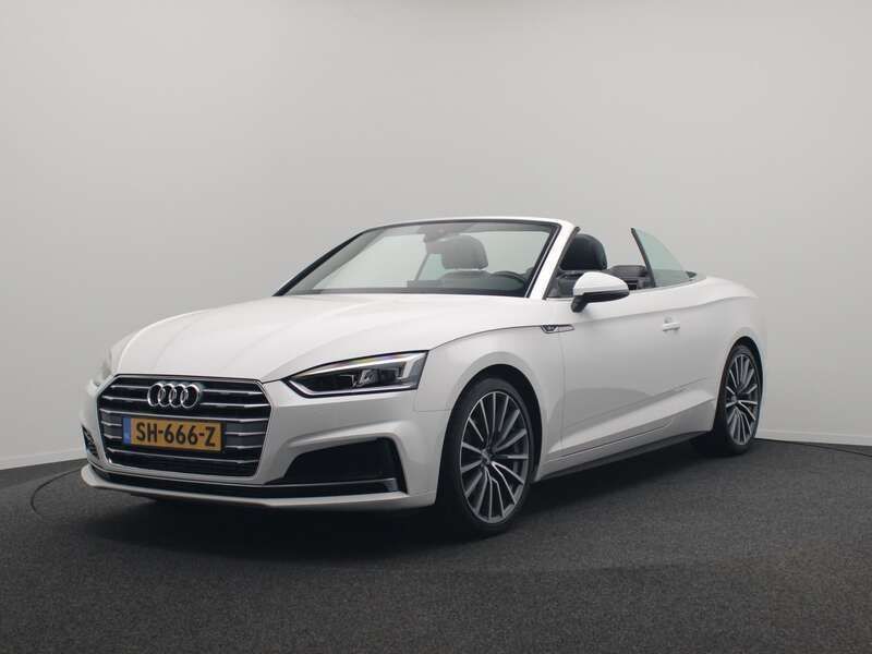 Wit Gebruikt 2018 Audi A5 Cabriolet Cabriolet | € 31.450 (Eerlijke prijs) - Afbeelding 1/4