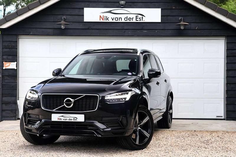 Zwart Gebruikt 2018 Volvo XC90 R-Design SUV | € 37.950 (Eerlijke prijs) - Afbeelding 1/4