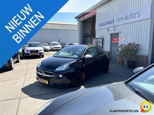 Zwart Gebruikt 2014 Opel Adam Glam Hatchback | € 5.950 (Eerlijke prijs) - Afbeelding 1/4