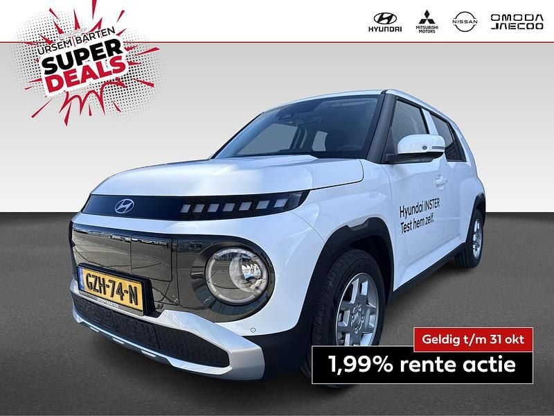 Wit Gebruikt 2025 Hyundai Inster Hatchback | € 23.930 - Afbeelding 1/4