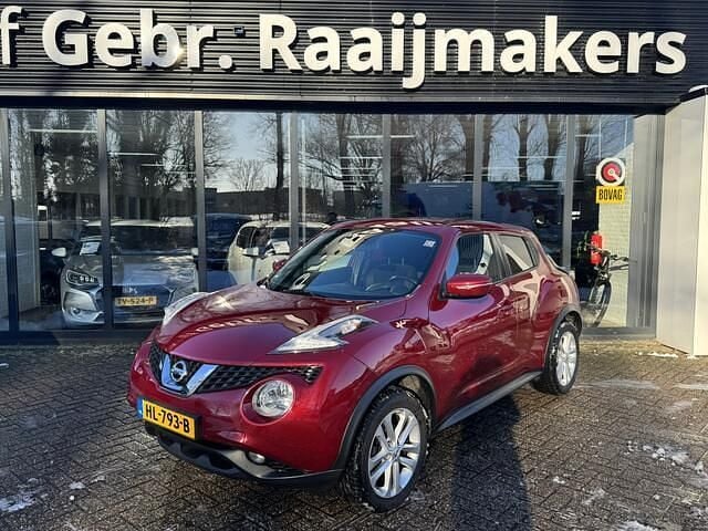 Rood Occasion 2015 Nissan Juke S SUV | € 5.400 (Goede deal) - Afbeelding 1/4
