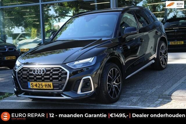 Zwart, metallic lak Gebruikt 2022 Audi Q5 S-Line SUV | € 43.995 (Goede deal) - Afbeelding 1/4