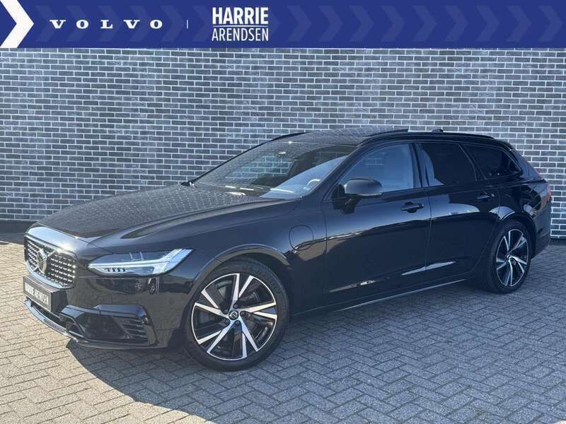 Zwart, metallic lak Gebruikt 2021 Volvo V90 R-Design Stationwagen | € 38.899 (Goede deal) - Afbeelding 1/4