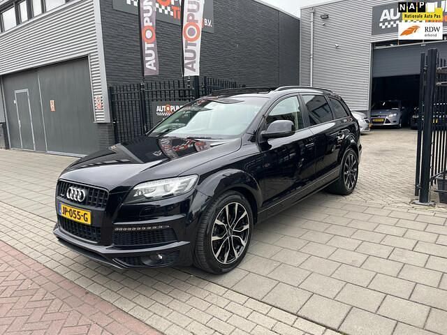 Zwart Gebruikt 2011 Audi Q7 Proline SUV | € 17.499 (Eerlijke prijs) - Afbeelding 1/4