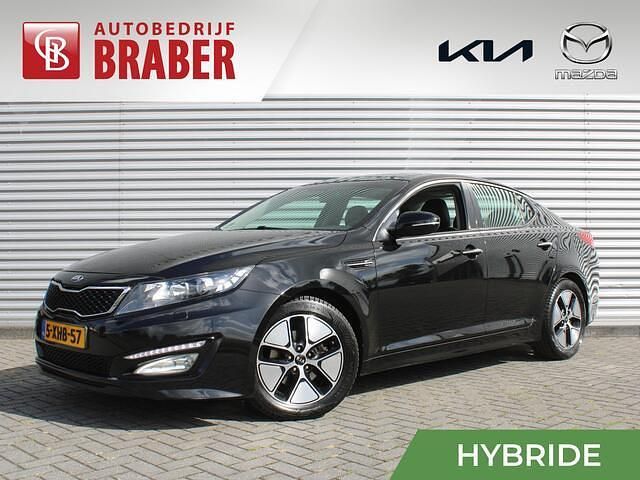 Zwart Gebruikt 2014 Kia Optima Sedan | € 11.400 - Afbeelding 1/4