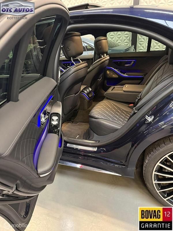 Occasion Mercedes S580 AMG line 367 PK (269 kW) 2023 Blauw (metallic) Sedan