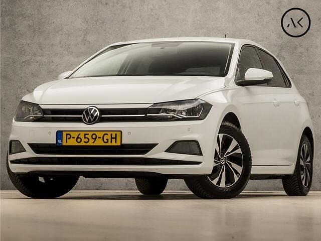 Wit Gebruikt 2021 VW Polo Sportline Hatchback | € 13.445 (Super prijs) - Afbeelding 1/4