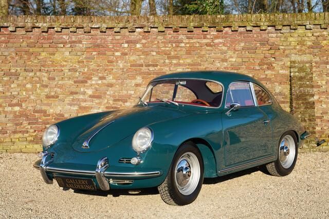 Groen Gebruikt 1961 Porsche 356 Coupé | € 99.500 - Afbeelding 1/4