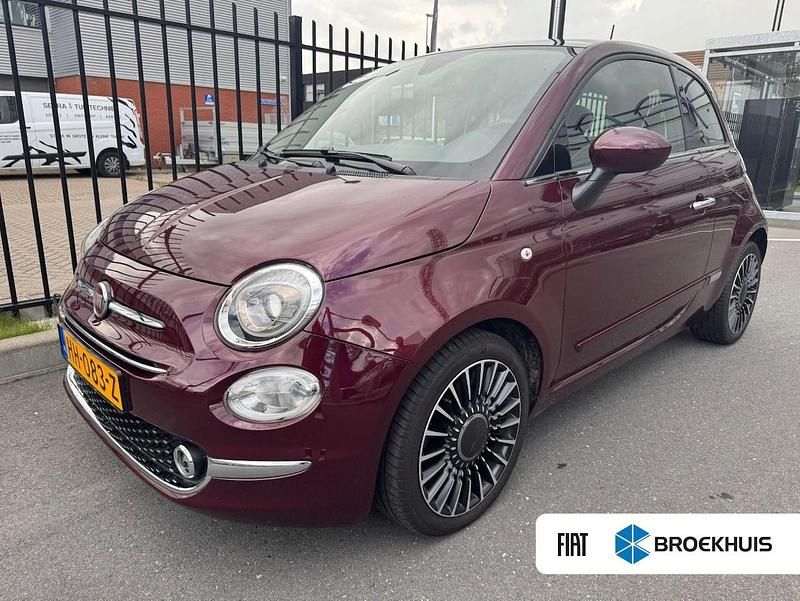 Rood Gebruikt 2015 Fiat 500 Lounge Hatchback | € 8.400 (Eerlijke prijs) - Afbeelding 1/4