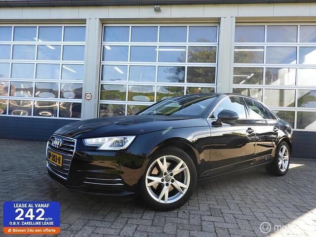 Zwart Gebruikt 2015 Audi A4 Sport Sedan | € 14.950 - Afbeelding 1/4