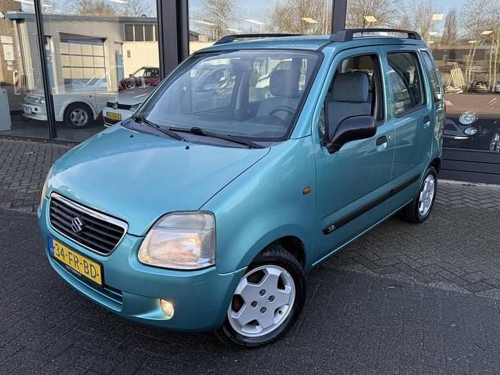 Groen Occasion 2000 Suzuki Wagon R+ Stationwagen | € 1.750 (Eerlijke prijs) - Afbeelding 1/4