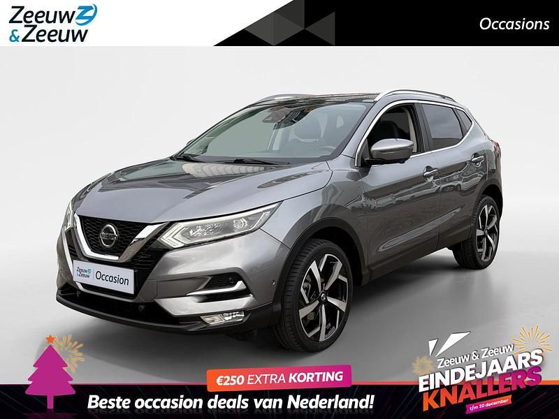 Grijs Gebruikt 2019 Nissan Qashqai Tekna+ SUV | € 17.430 (Eerlijke prijs) - Afbeelding 1/4