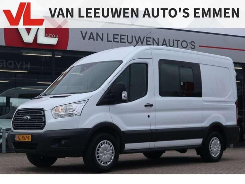 Wit Gebruikt 2016 Ford Transit Trend Van | € 9.448 - Afbeelding 1/4