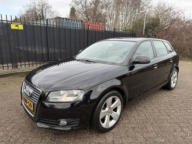 Occasion Audi A3 Sportback Ambiente 126 PK (92 kW) 2009 Zwart Hatchback