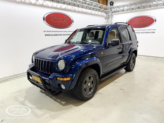 Blauw Gebruikt 2003 Jeep Cherokee Limited SUV | € 4.000 (Super prijs) - Afbeelding 1/4