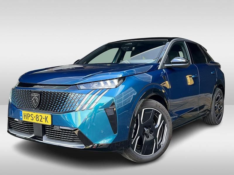Blauw Nieuw 2025 Peugeot e-3008 Avantage SUV | € 41.925 (Super prijs) - Afbeelding 1/1