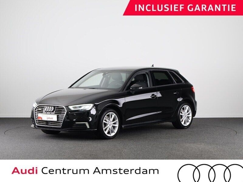 Zwart Gebruikt 2020 Audi A3 Sportback S-Line Hatchback | € 19.949 - Afbeelding 1/3