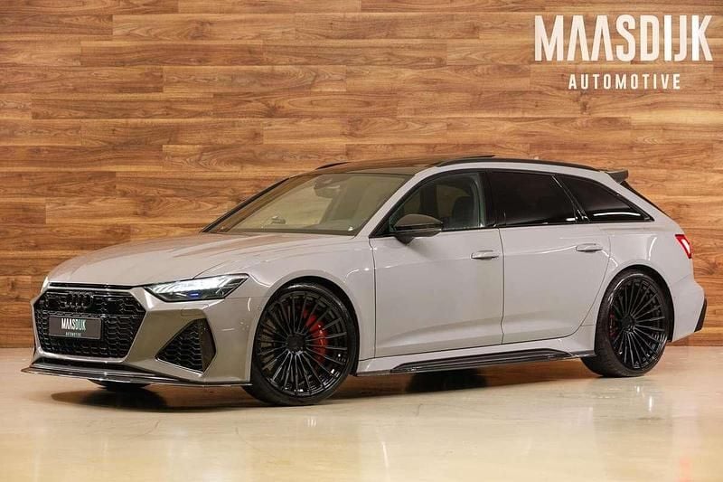 Grijs Gebruikt 2020 Audi RS6 Advanced Stationwagen | € 109.740 (Goede deal) - Afbeelding 1/3
