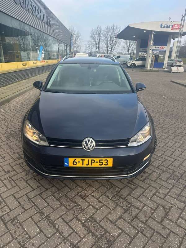 Blauw Gebruikt 2014 VW Golf VII Highline Stationwagen | € 7.250 (Goede deal) - Afbeelding 1/4