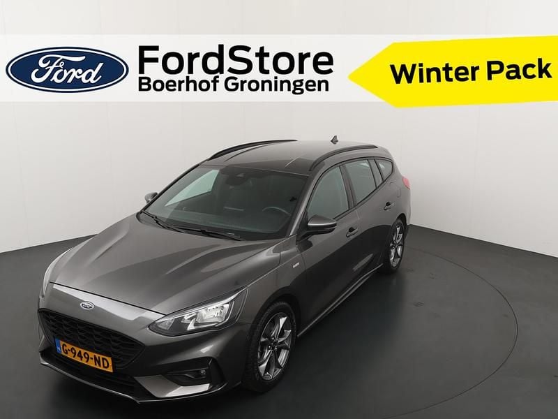 Grijs Gebruikt 2019 Ford Focus Business Edition Stationwagen | € 13.890 (Duur) - Afbeelding 1/4
