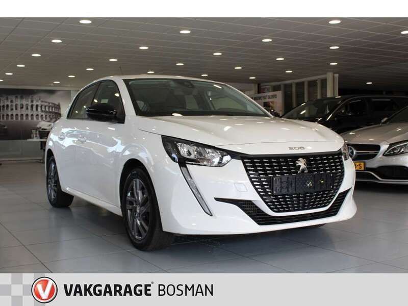Wit Gebruikt 2022 Peugeot 208 Active Hatchback | € 16.200 (Super prijs) - Afbeelding 1/4
