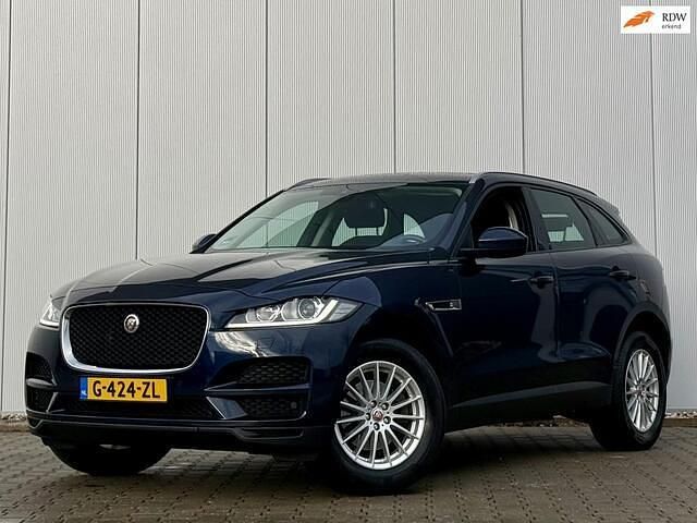 Blauw Gebruikt 2017 Jaguar F-Pace Pure SUV | € 15.450 (Eerlijke prijs) - Afbeelding 1/4