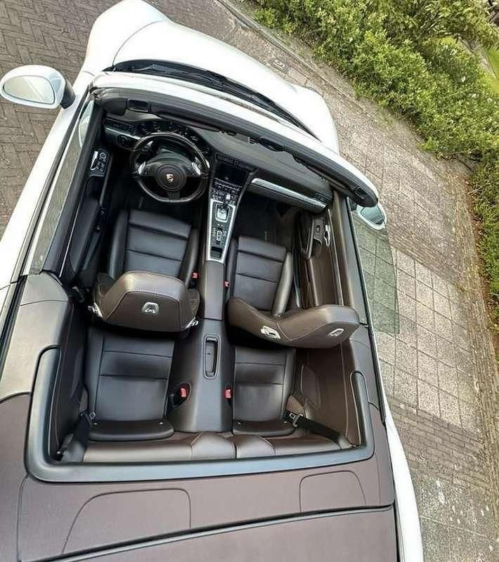 Occasion Porsche 911 Carrera Cabriolet 349 PK (256 kW) 2012 Wit Cabriolet