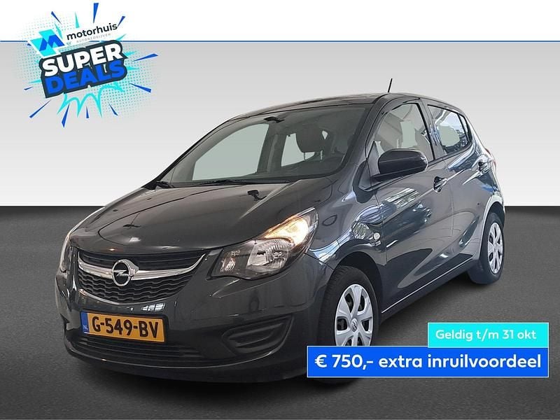 Grijs Gebruikt 2019 Opel Karl Edition Hatchback | € 8.245 (Eerlijke prijs) - Afbeelding 1/4