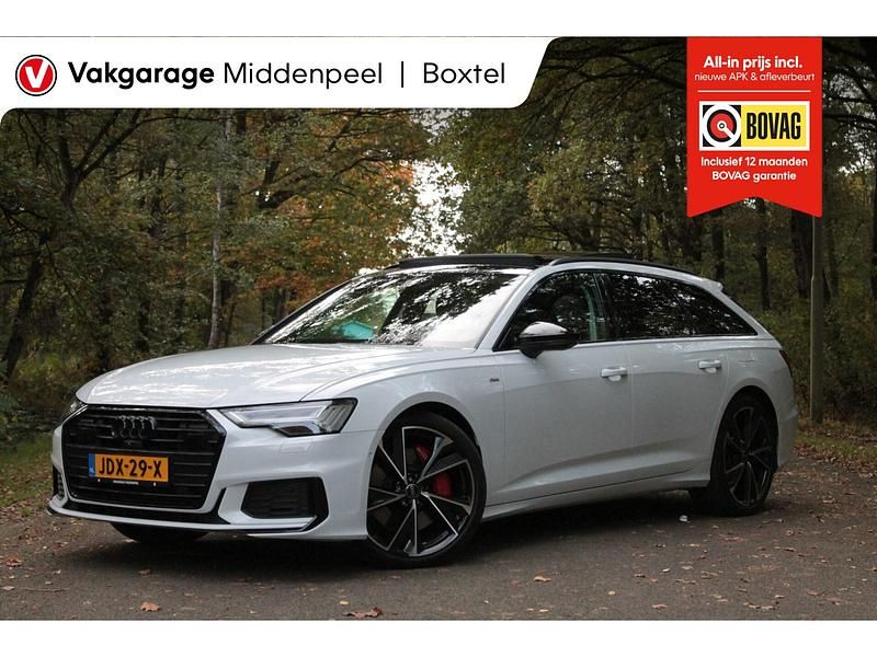 Wit Gebruikt 2023 Audi A6 Competition Stationwagen | € 53.950 (Eerlijke prijs) - Afbeelding 1/4