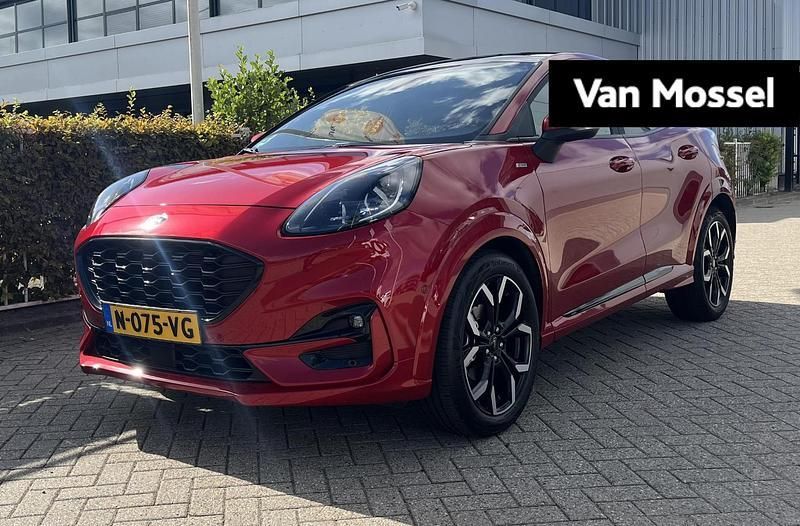 Rood Gebruikt 2022 Ford Puma ST-Line X SUV | € 25.495 (Eerlijke prijs) - Afbeelding 1/4