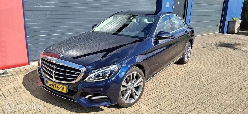 Occasion Mercedes C180 2017 Blauw Sedan