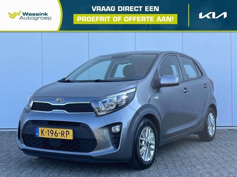 Grijs Gebruikt 2021 Kia Picanto 4 Hatchback | € 12.235 (Eerlijke prijs) - Afbeelding 1/4