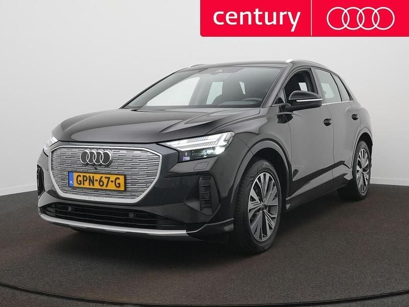 Zwart Gebruikt 2024 Audi Q4 e-tron Advanced SUV | € 41.900 (Eerlijke prijs) - Afbeelding 1/4