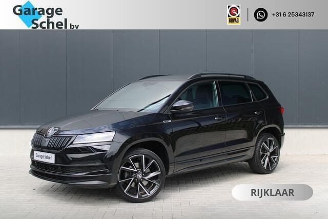 Zwart Gebruikt 2021 Skoda Karoq Business Line SUV | € 28.950 (Eerlijke prijs) - Afbeelding 1/4