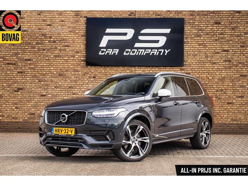 Grijs Gebruikt 2019 Volvo XC90 R-Design SUV | € 41.900 (Eerlijke prijs) - Afbeelding 1/4