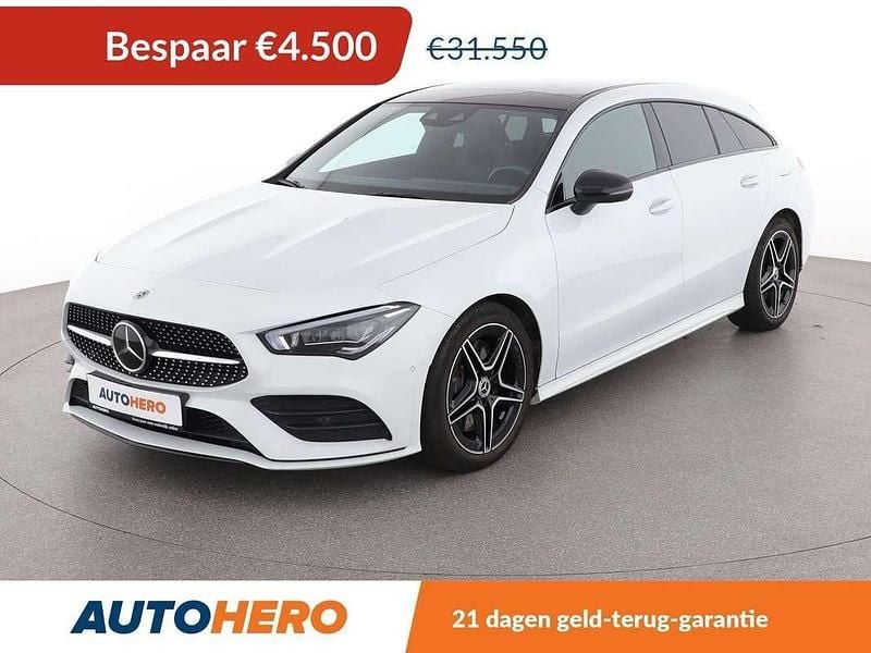 Wit Gebruikt 2020 Mercedes CLA250 Shooting Brake AMG line Stationwagen | € 27.249 (Eerlijke prijs) - Afbeelding 1/3