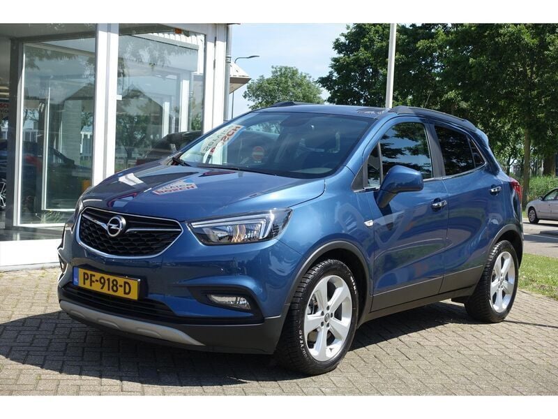Blauw Occasion 2017 Opel Mokka X Edition SUV | € 13.950 (Eerlijke prijs) - Afbeelding 1/4