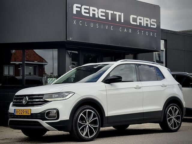 Wit Gebruikt 2020 VW T-Cross Style SUV | € 15.900 (Eerlijke prijs) - Afbeelding 1/4