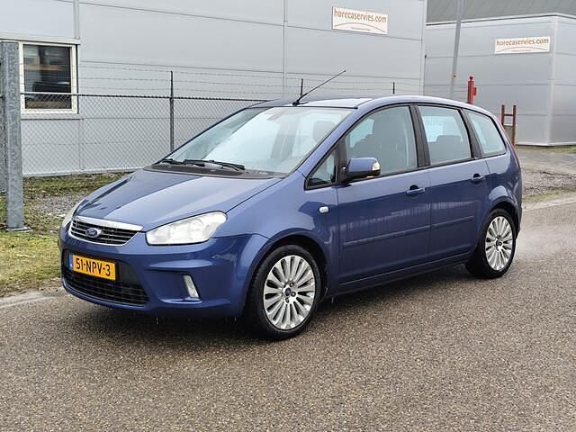 Blauw Occasion 2010 Ford C-MAX Limited MPV | € 1.999 (Goede deal) - Afbeelding 1/3