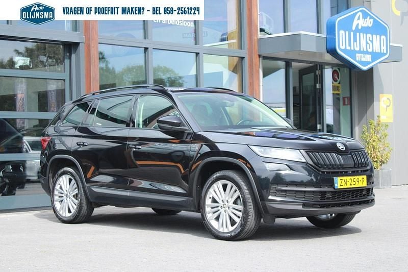 Zwart Gebruikt 2019 Skoda Kodiaq Business Line SUV | € 19.944 (Super prijs) - Afbeelding 1/4