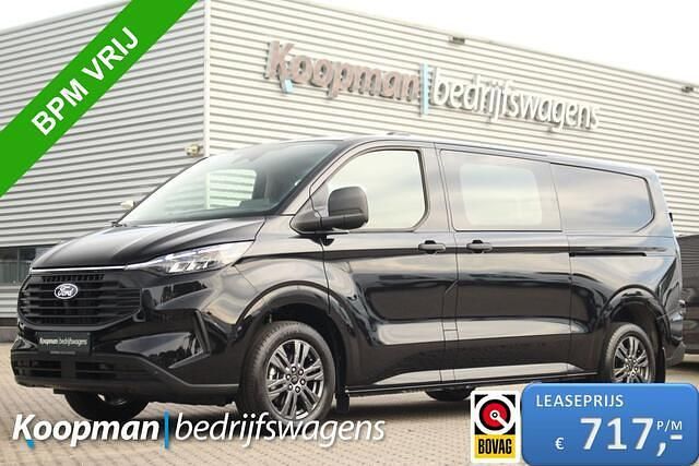 Zwart Gebruikt 2024 Ford Transit Custom Trend Van | € 39.950 - Afbeelding 1/4