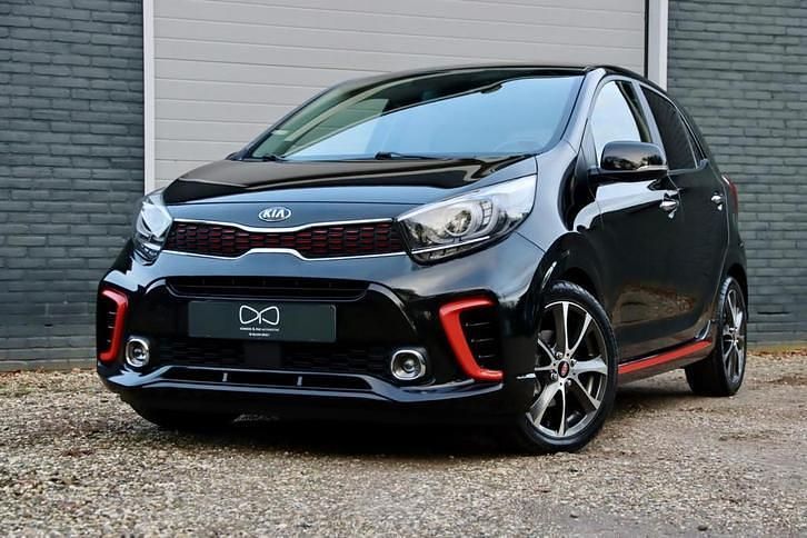 Zwart Gebruikt 2018 Kia Picanto GT-Line Hatchback | € 14.950 (Eerlijke prijs) - Afbeelding 1/3