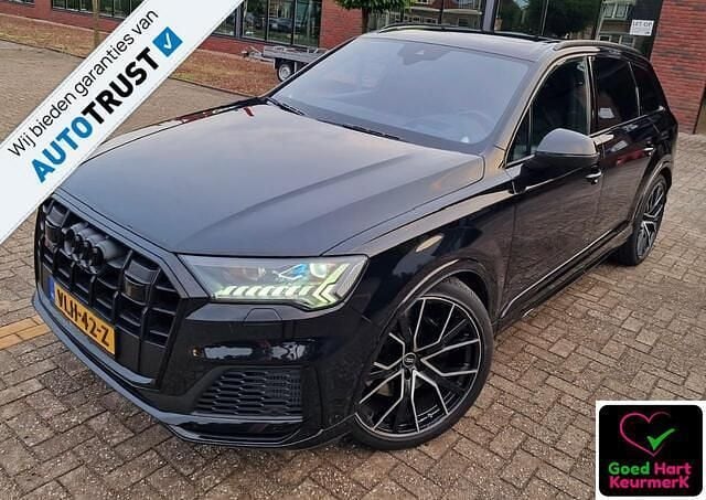 Zwart Gebruikt 2020 Audi SQ7 Comfort SUV | € 79.500 - Afbeelding 1/4