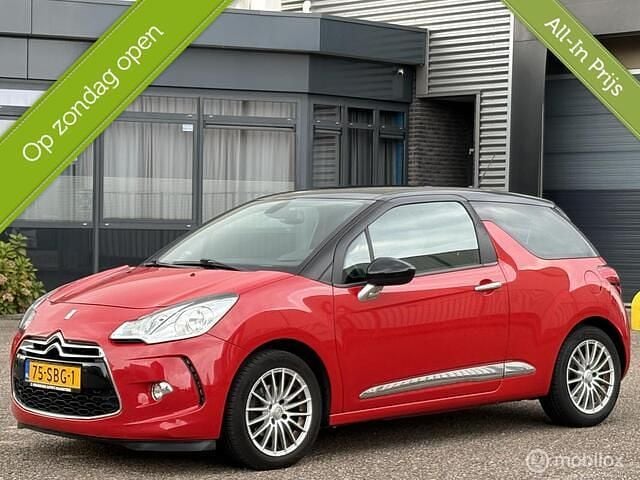 Rood Gebruikt 2011 Citroën DS3 So Chic Hatchback | € 3.999 (Eerlijke prijs) - Afbeelding 1/4
